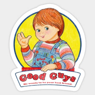 Good Guys Doll Worn Out Sticker